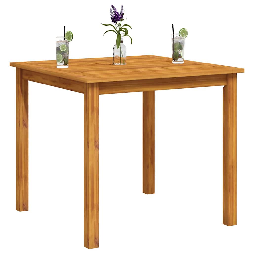 48606 vidaXL Garden Table 85x85x74 cm Solid Acacia Wood