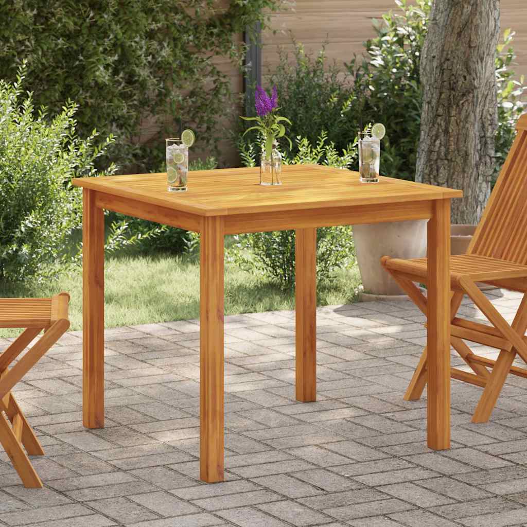 48606 vidaXL Garden Table 85x85x74 cm Solid Acacia Wood