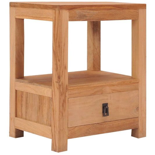 Beside Cabinet | Natural Teak | Solid Teak Wood | 40x30x50 cm