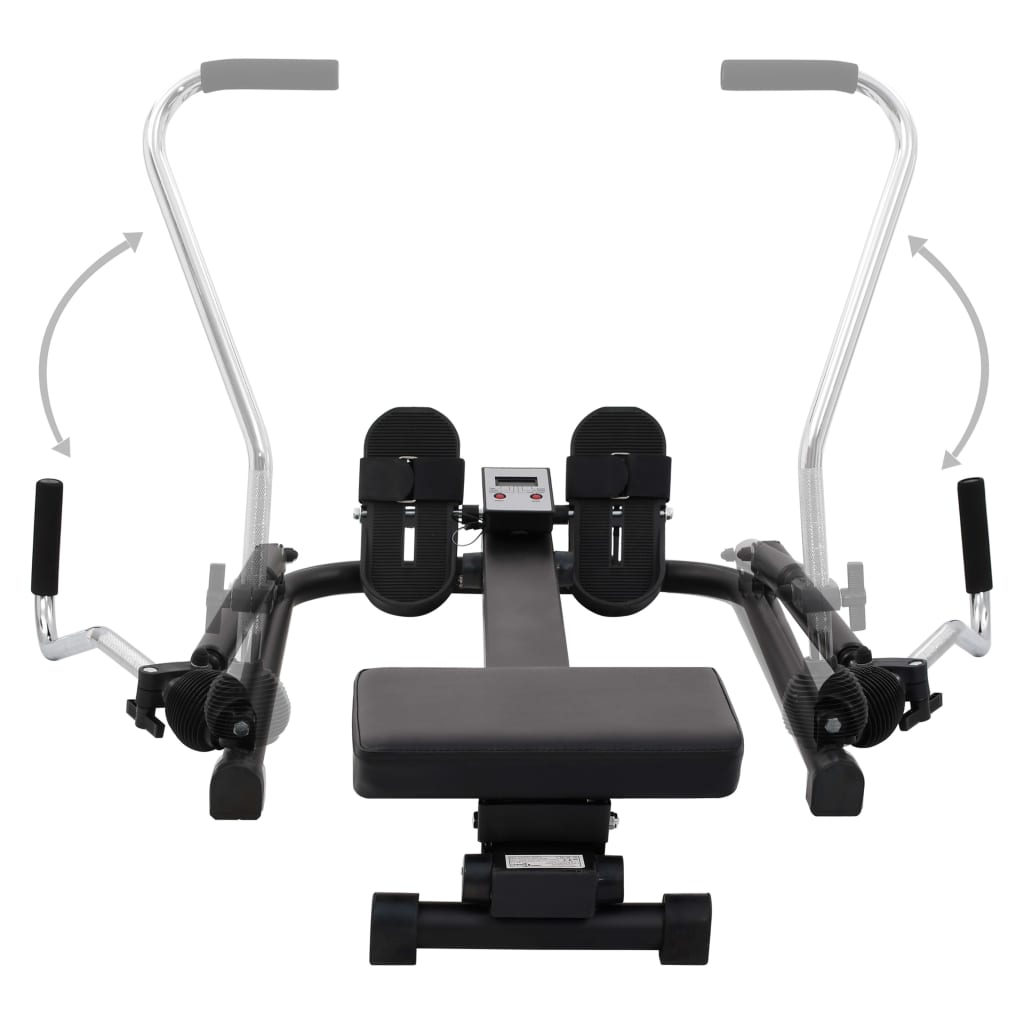 vidaXL Rowing Machine 5 Level Hydraulic Resistance