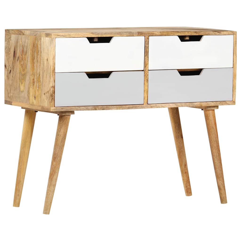 Sideboard | Brown | Solid Mango Wood | 85x40x71 cm | Storage | Vintage
