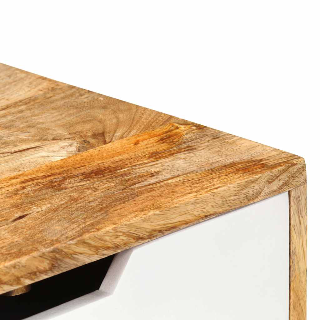 Sideboard | Brown | Solid Mango Wood | 85x40x71 cm | Storage | Vintage
