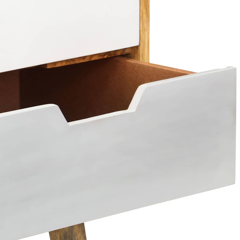 Sideboard | Brown | Solid Mango Wood | 85x40x71 cm | Storage | Vintage