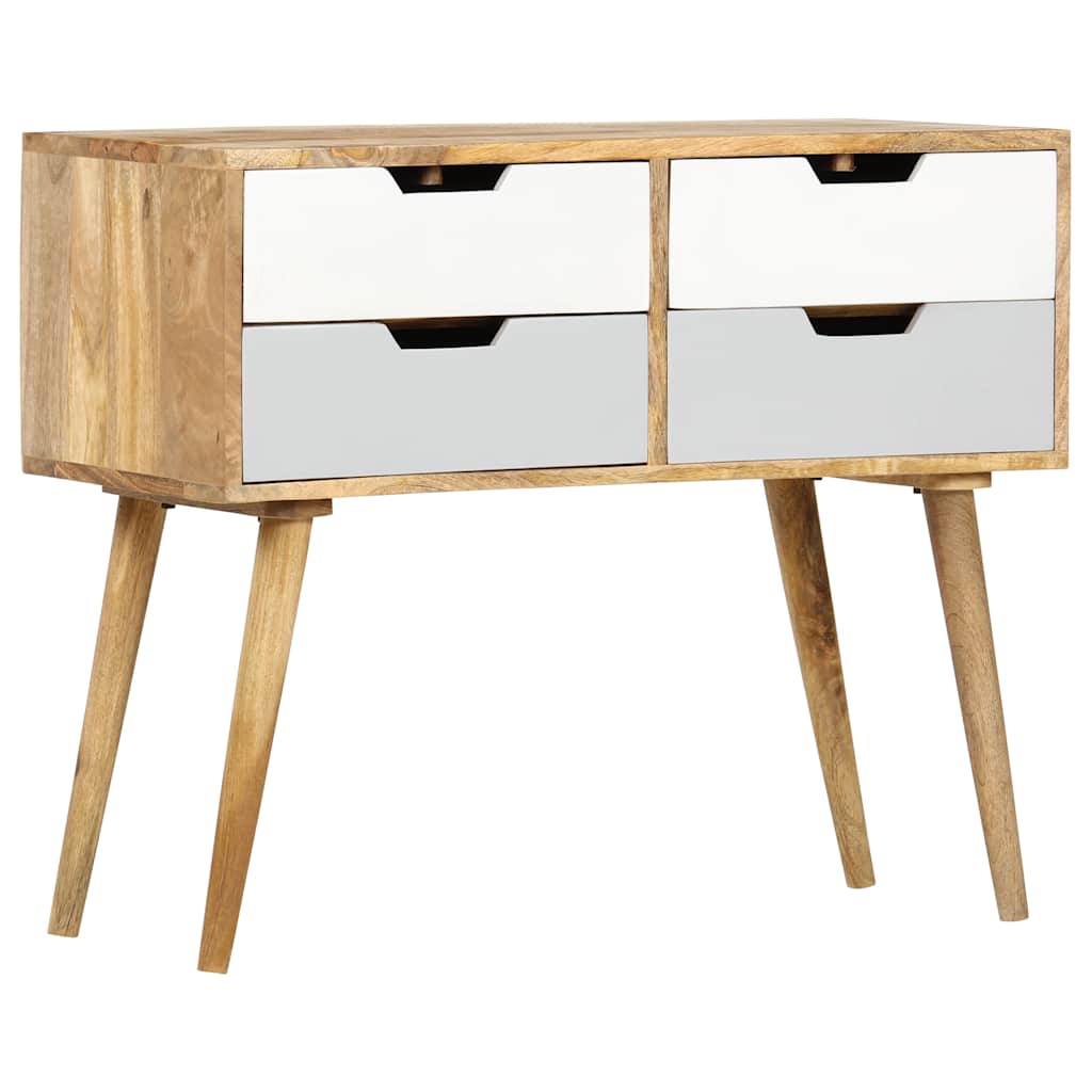 Sideboard | Brown | Solid Mango Wood | 85x40x71 cm | Storage | Vintage