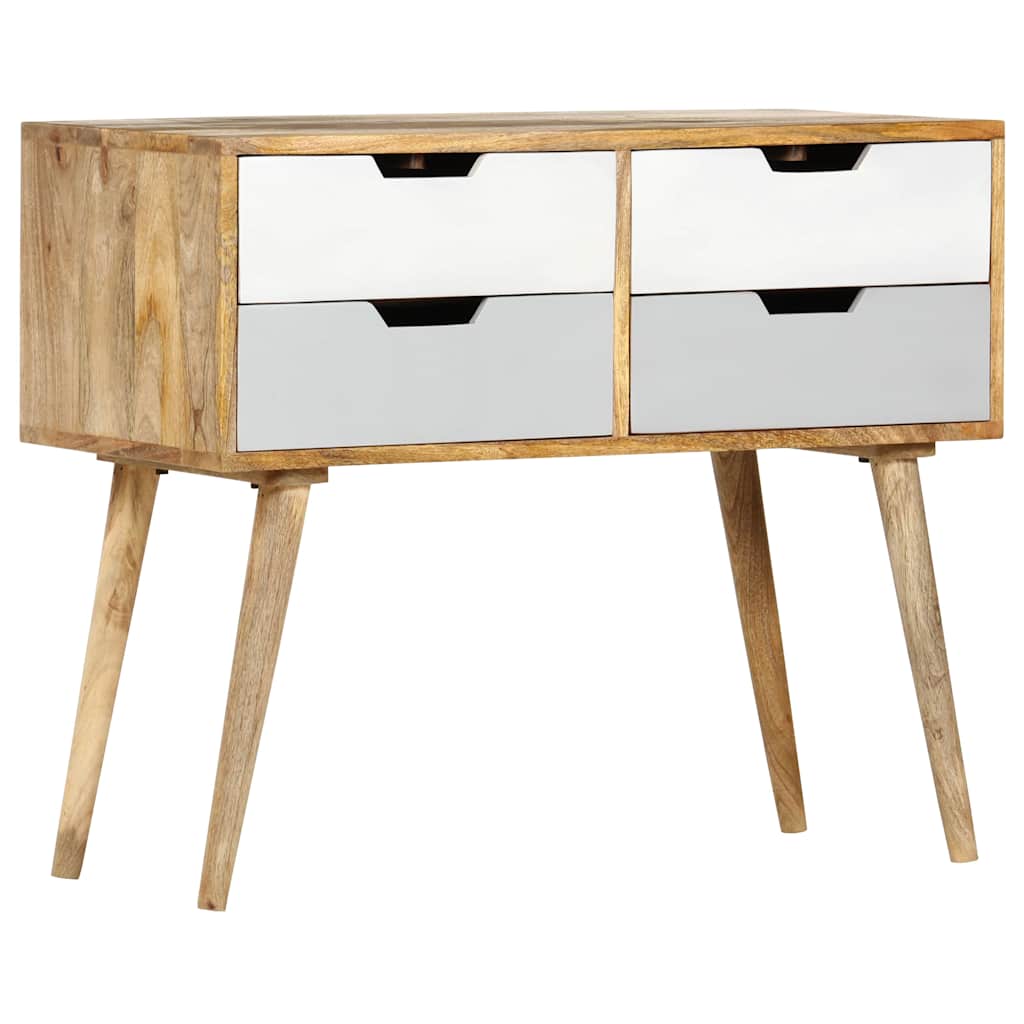 Sideboard | Brown | Solid Mango Wood | 85x40x71 cm | Storage | Vintage