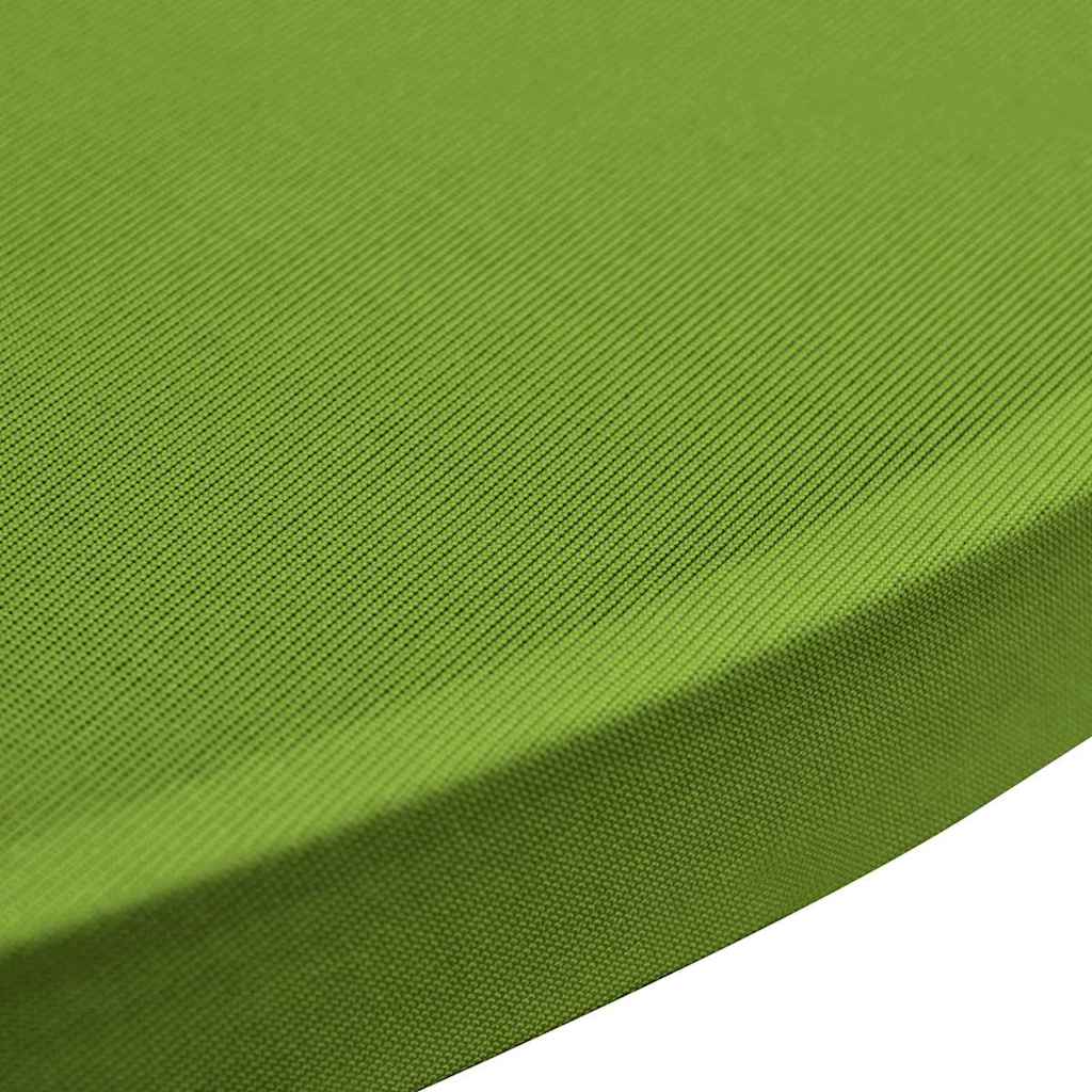 Stretch Table Cover 4 pcs 60 cm Green