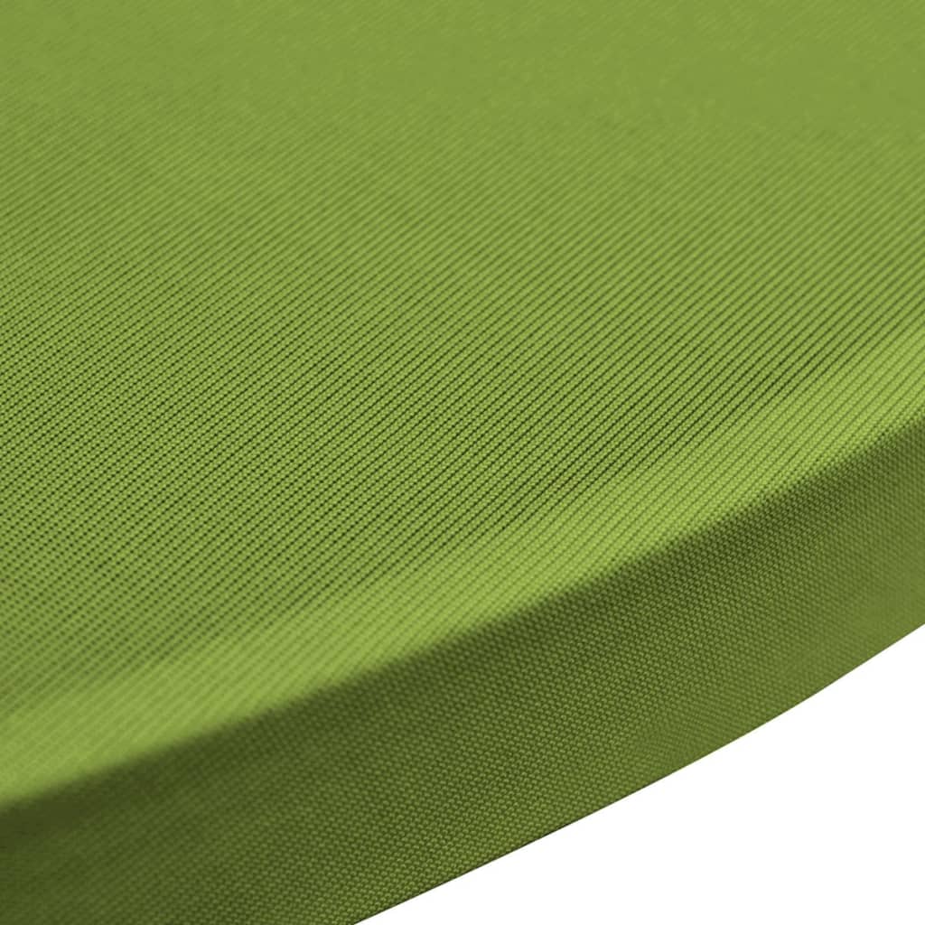 vidaXL Stretch Table Cover 4 pcs 70 cm Green