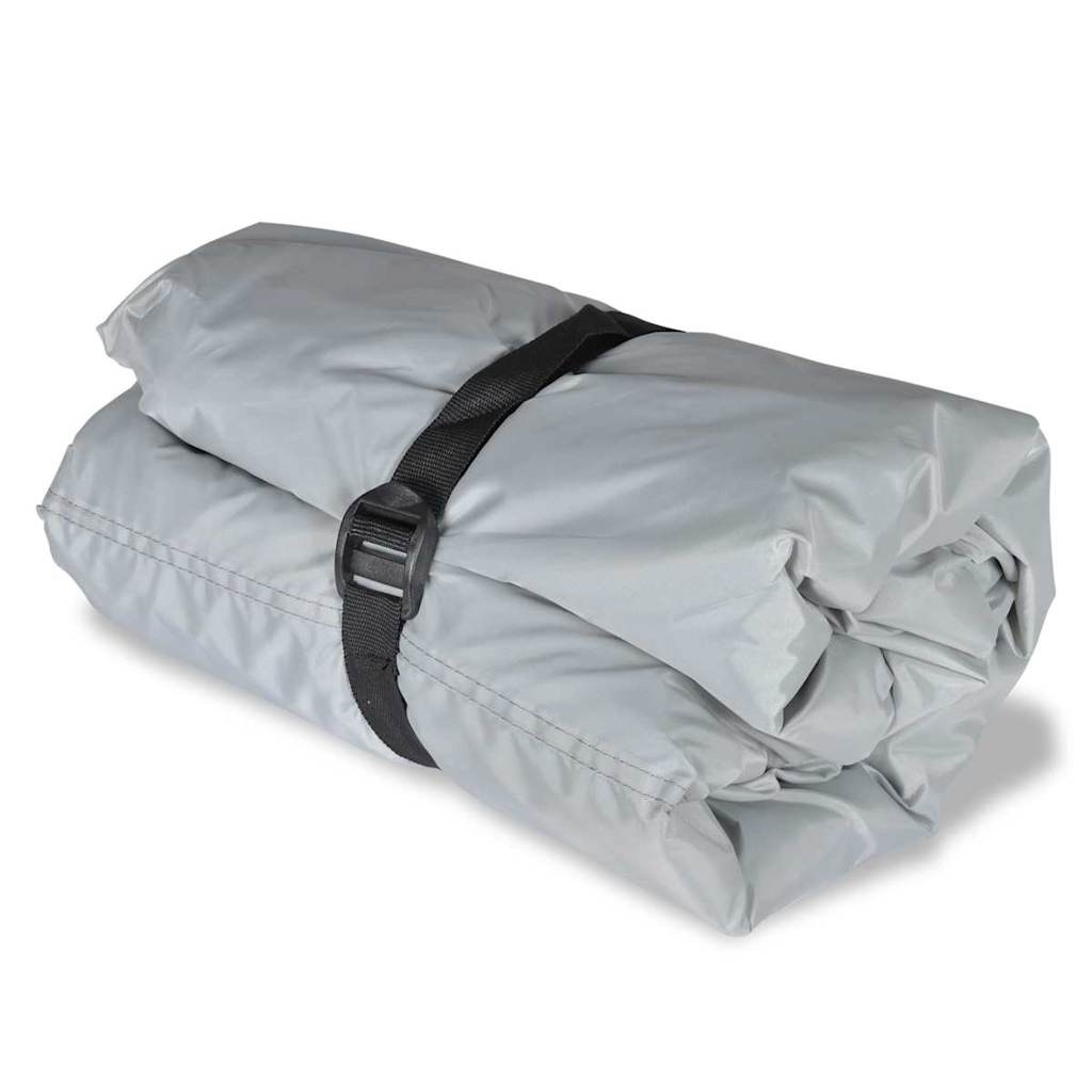 vidaXL Boat Covers 2 pcs Grey Length 610-671 cm Width 254 cm