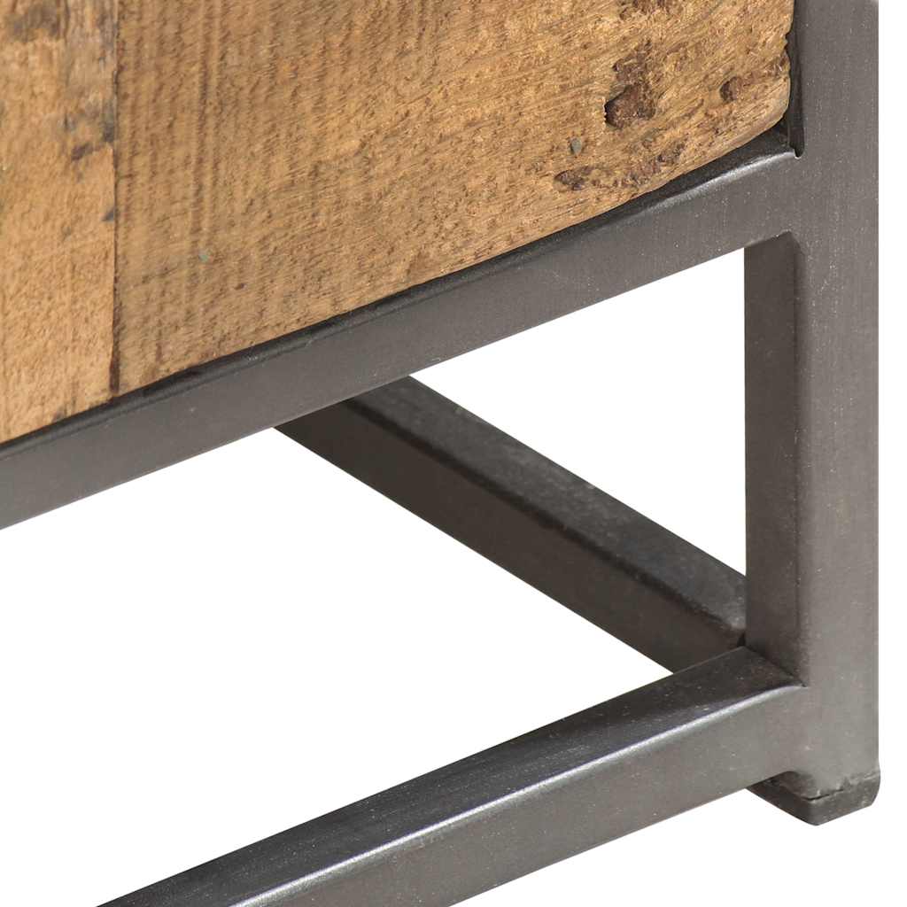 Drawer Cabinet 45x30x100 cm Solid Reclaimed Wood