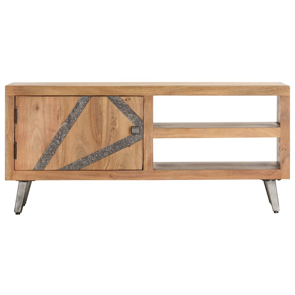 Coffee Table 90x45x40 cm Solid Acacia Wood