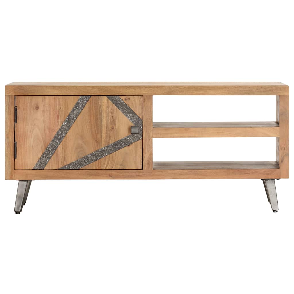 286548 vidaXL Coffee Table 90x45x40 cm Solid Acacia Wood