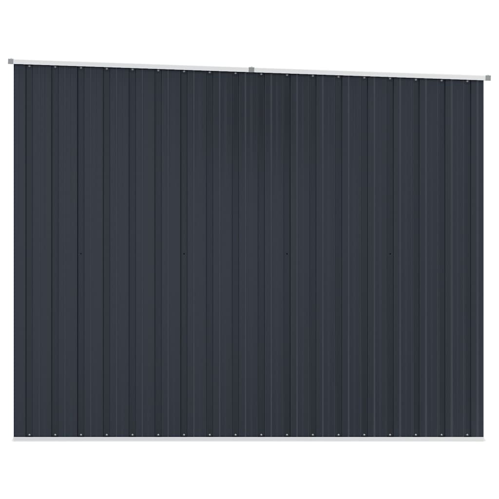Garden Shed Anthracite 195x198x159 cm Galvanised Steel