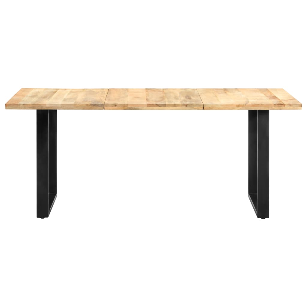 vidaXL Dining Table 180x90x76 cm Solid Mango Wood