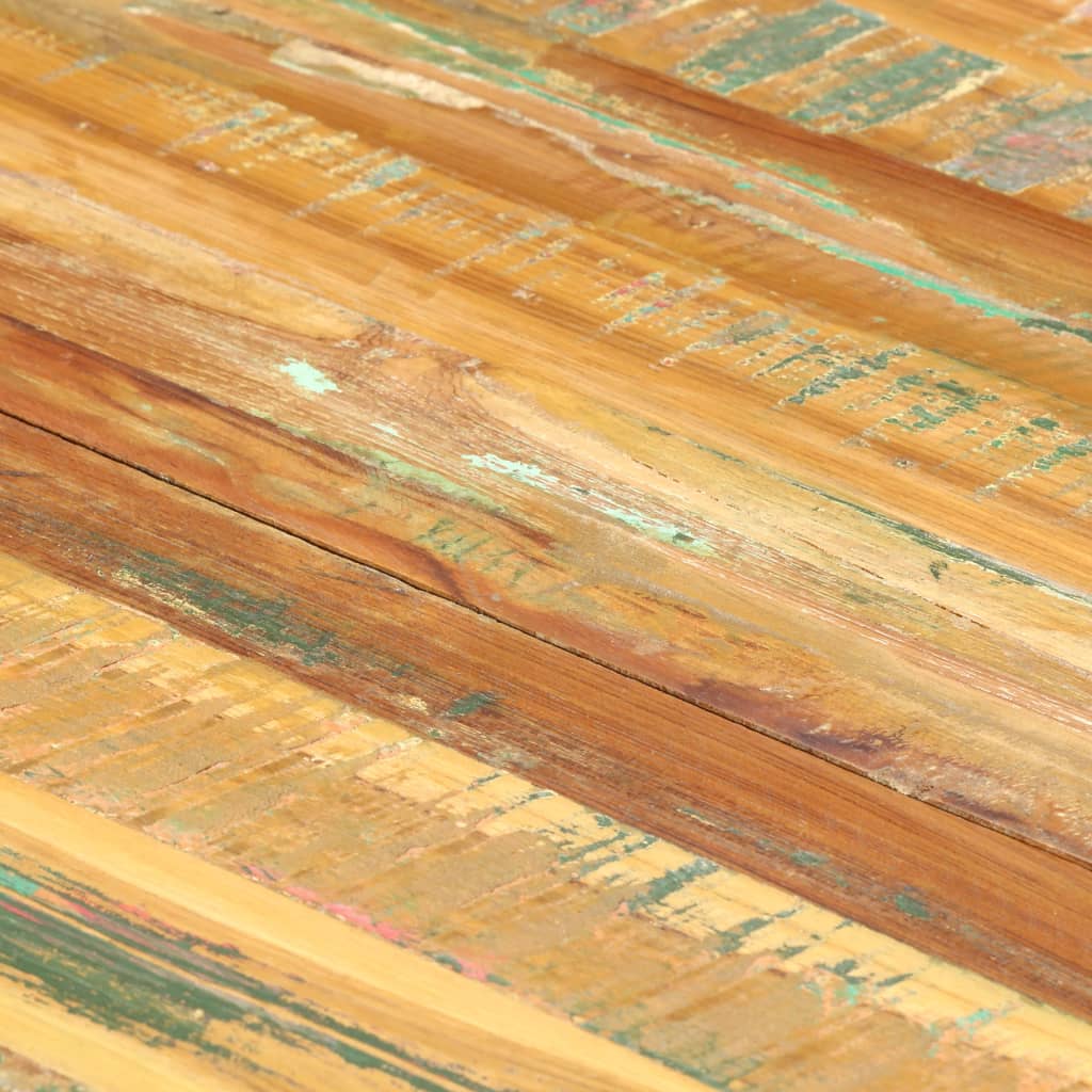 Dining Table 160x80x75 cm Solid Reclaimed Wood