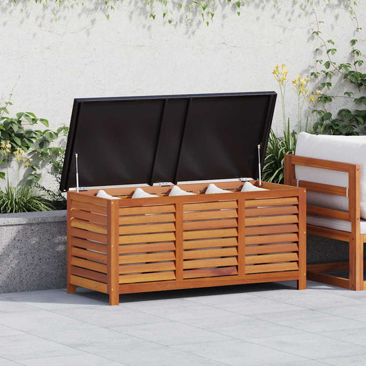 Storage Box | Natural wood, Black