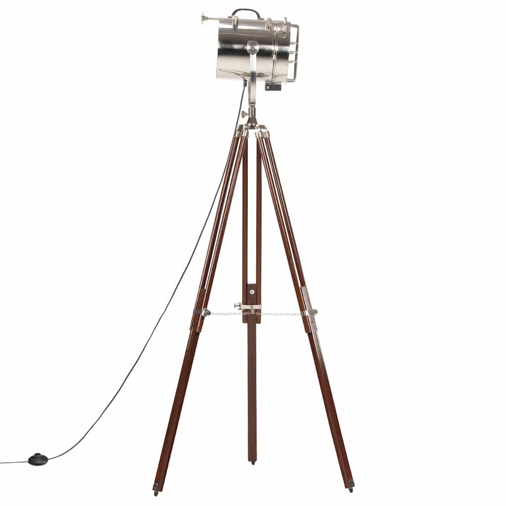 Tripod Floor Lamp Solid Mango Wood 180 cm