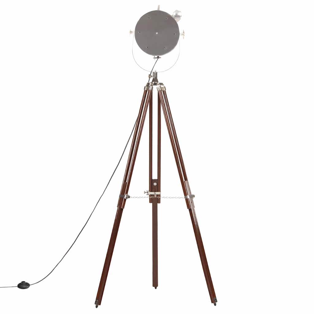 Tripod Floor Lamp Solid Mango Wood 180 cm
