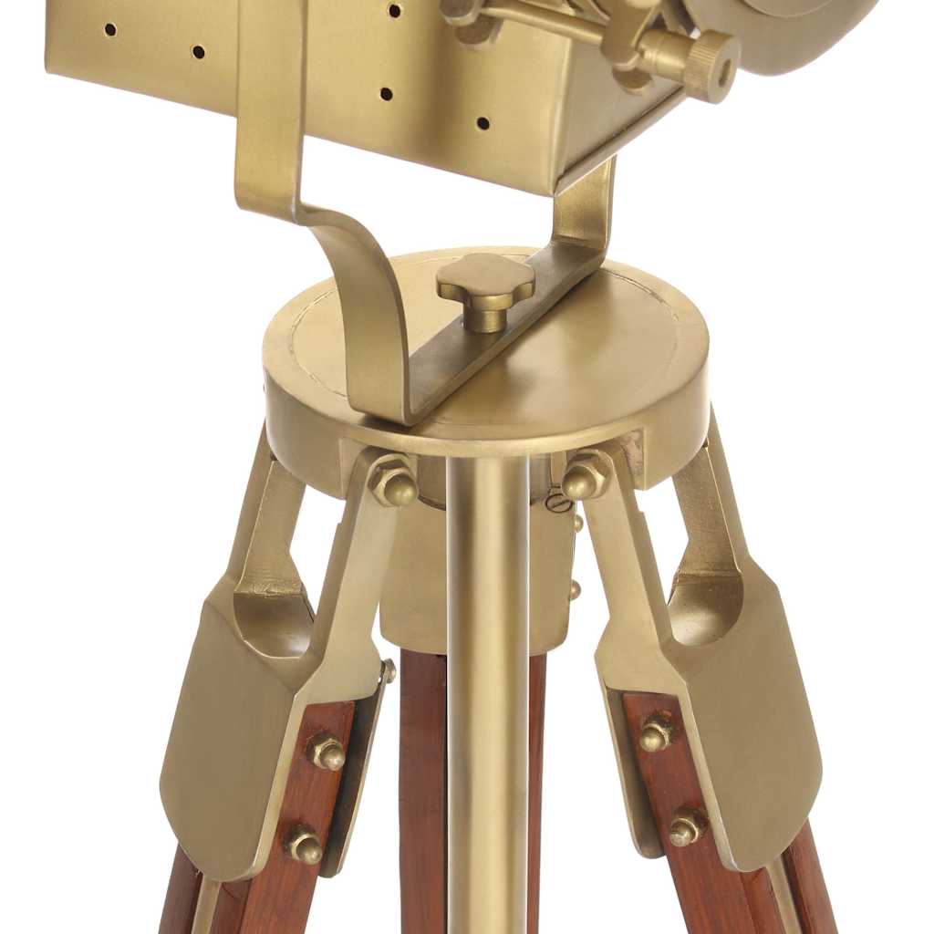 Tripod Floor Lamp Solid Mango Wood 193 cm