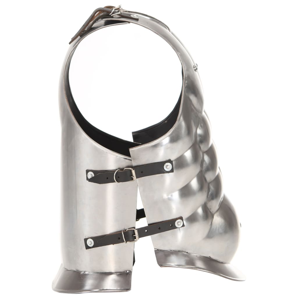 Roman Soldier Body Armour Cuirass Replica LARP Silver Steel