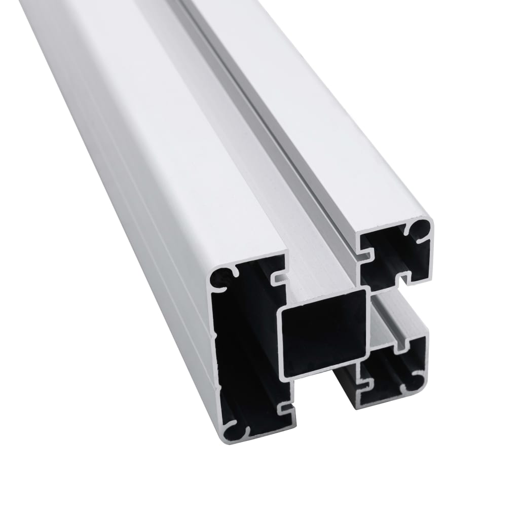Fence Posts 2 pcs Aluminium 185 cm