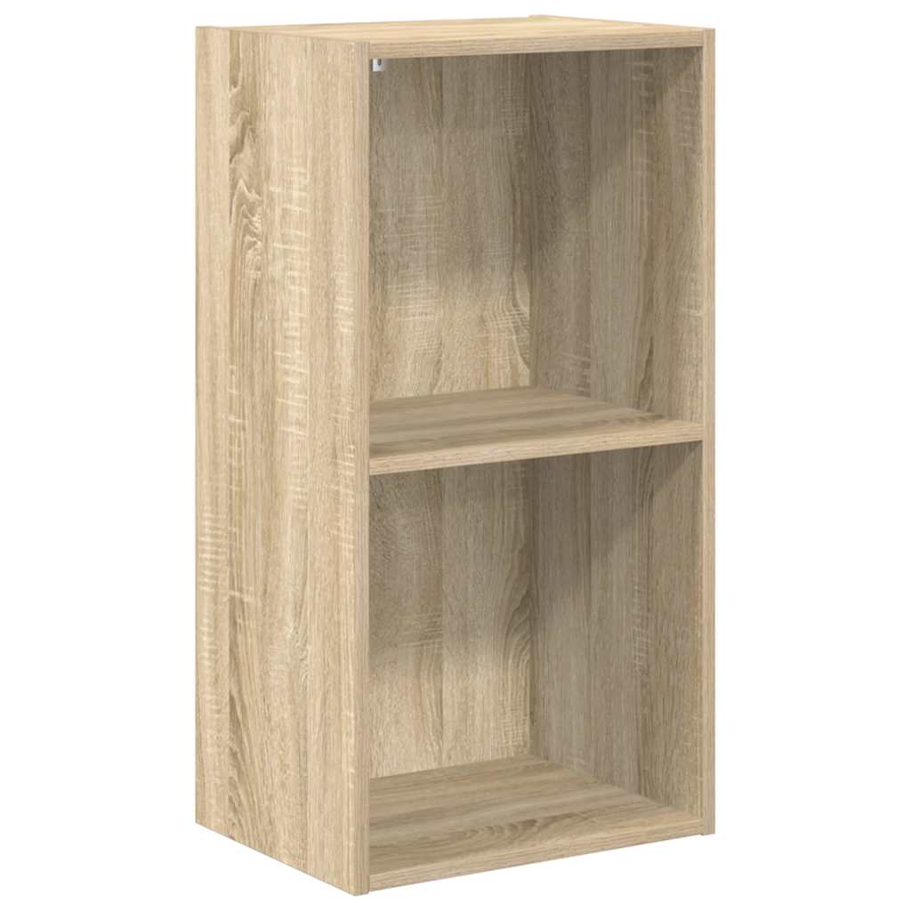Bookcase Sonoma Oak 40x30x76,5 cm Engineered Wood