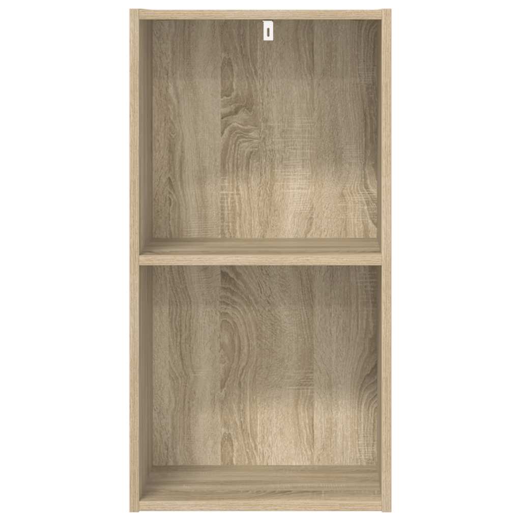 Bookcase Sonoma Oak 40x30x76,5 cm Engineered Wood