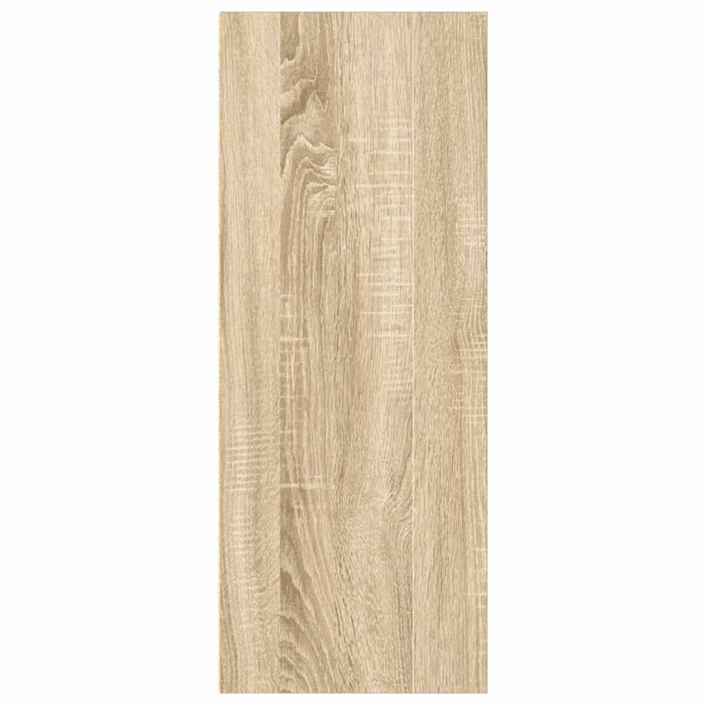 Bookcase Sonoma Oak 40x30x76,5 cm Engineered Wood