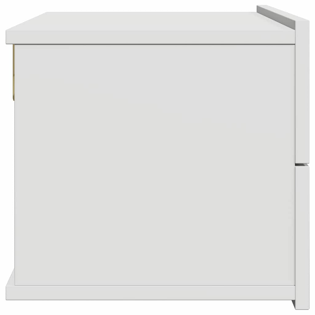Bedside Cabinet White 40x30x30 cm Engineered Wood