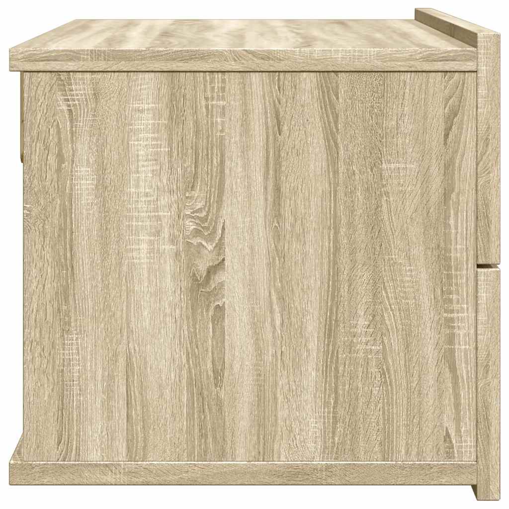 801059 vidaXL Bedside Cabinet Sonoma Oak 40x30x30 cm Engineered Wood