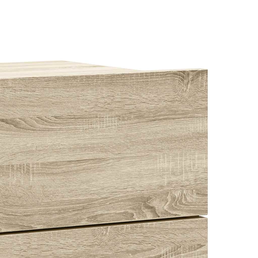 Bedside Cabinet | Sonoma oak | Engineered wood | Compact