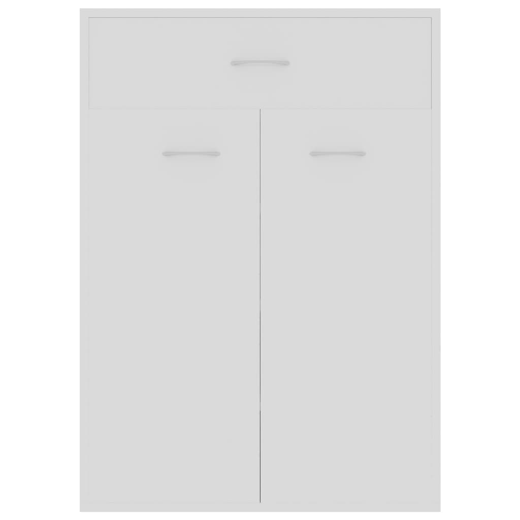 Shoe Rack | White | Engineered wood | Medium | Storage | Shoe Rack