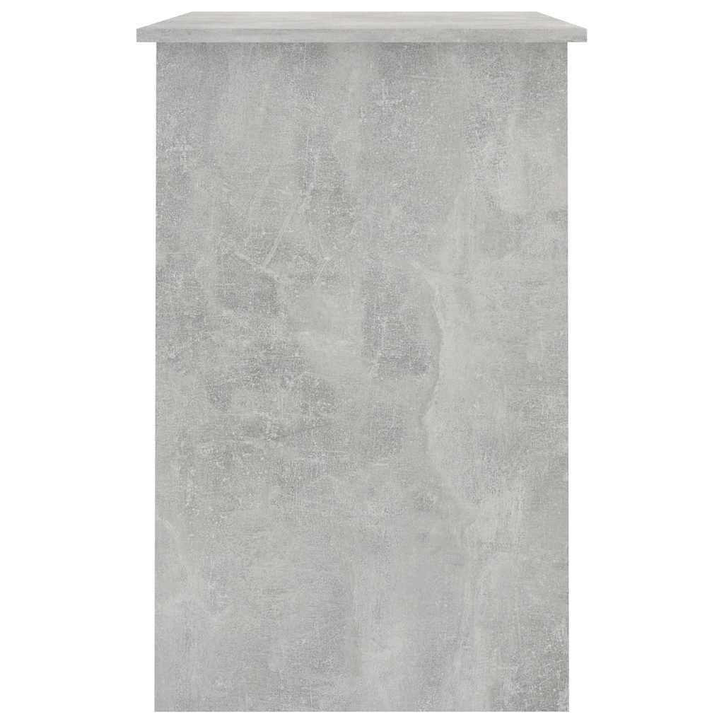 801084 vidaXL Desk Concrete Grey 100x50x76 cm Engineered Wood