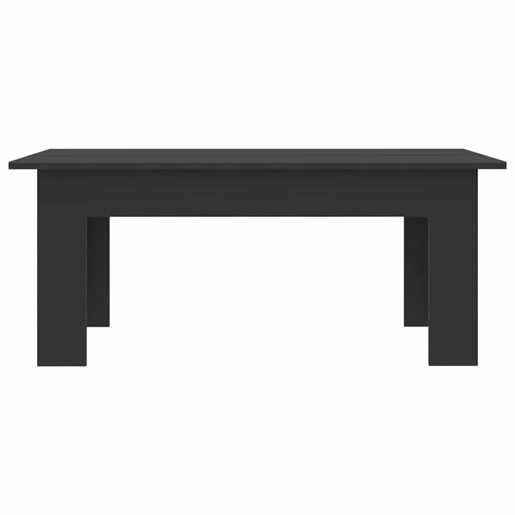 801180 vidaXL Coffee Table Black 100x60x42 cm Engineered Wood