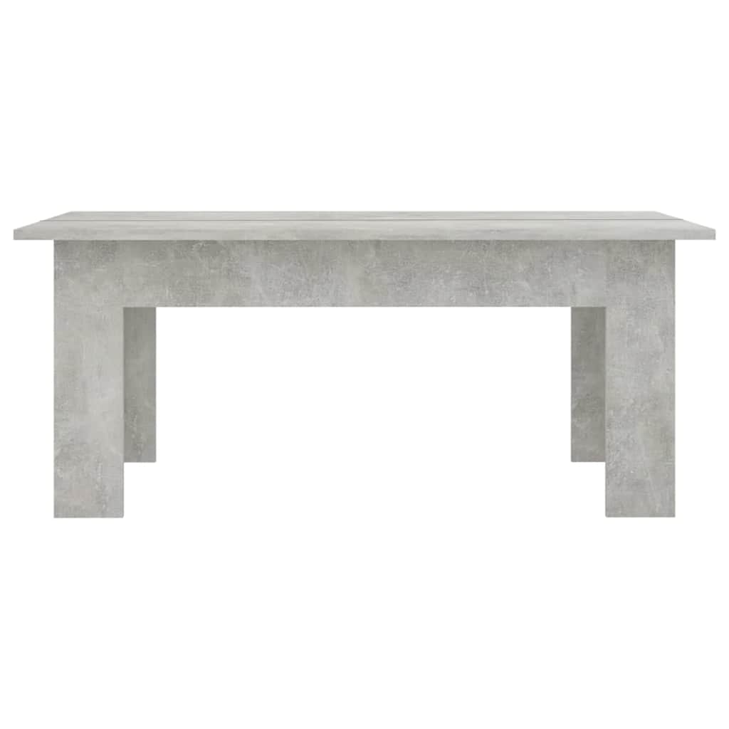 801183 vidaXL Coffee Table Concrete Grey 100x60x42 cm Engineered Wood