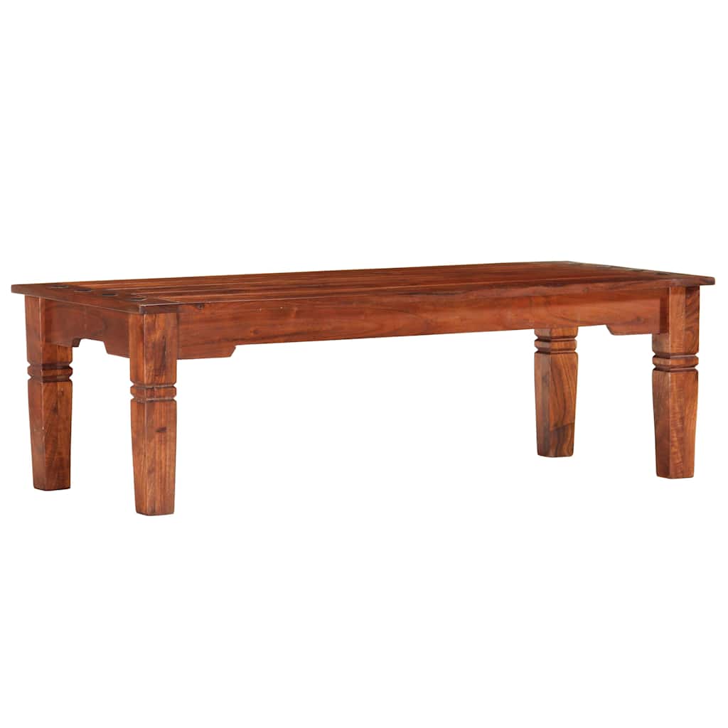 286258 vidaXL Coffee Table 110x50x35 cm Solid Acacia Wood