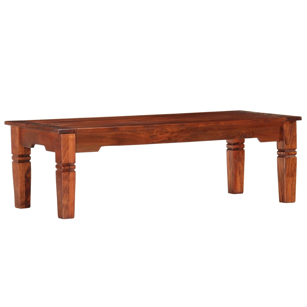 Coffee Table 110x50x35 cm Solid Acacia Wood