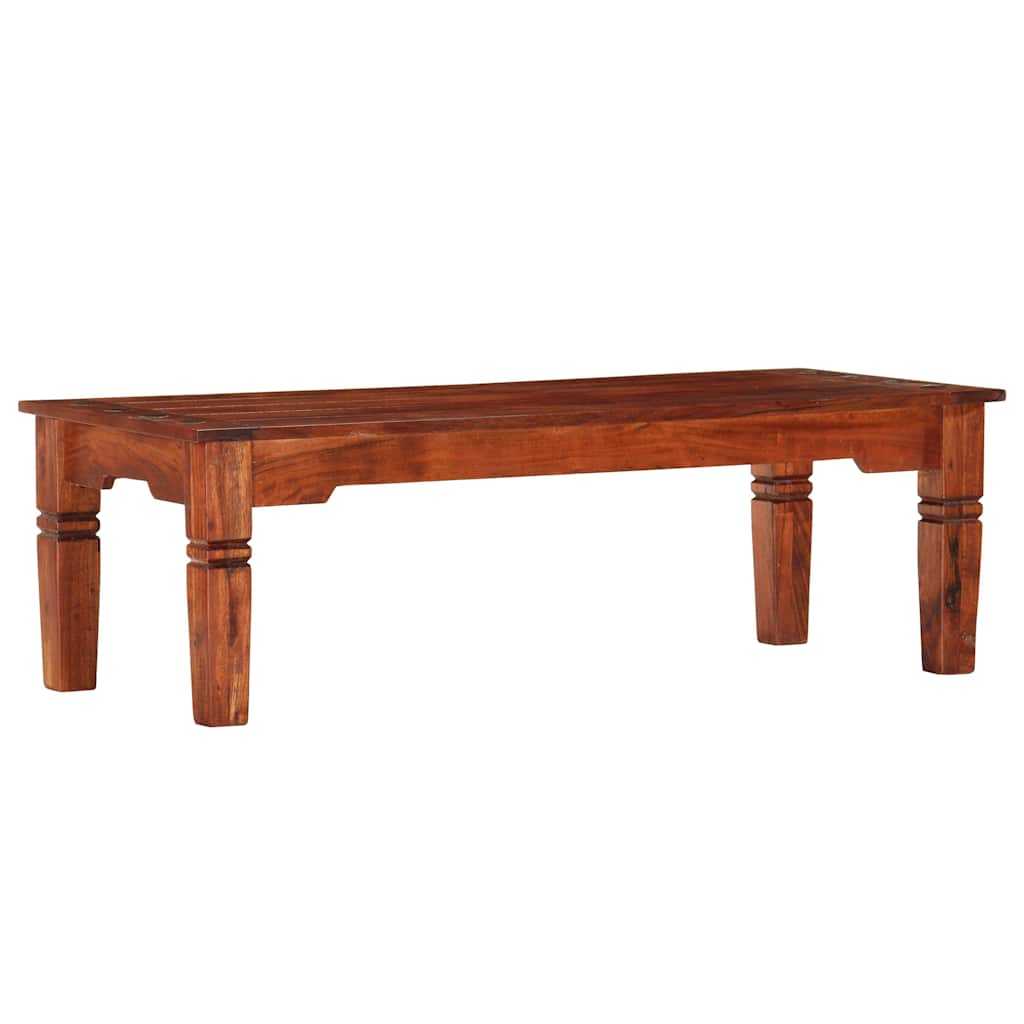 286258 vidaXL Coffee Table 110x50x35 cm Solid Acacia Wood