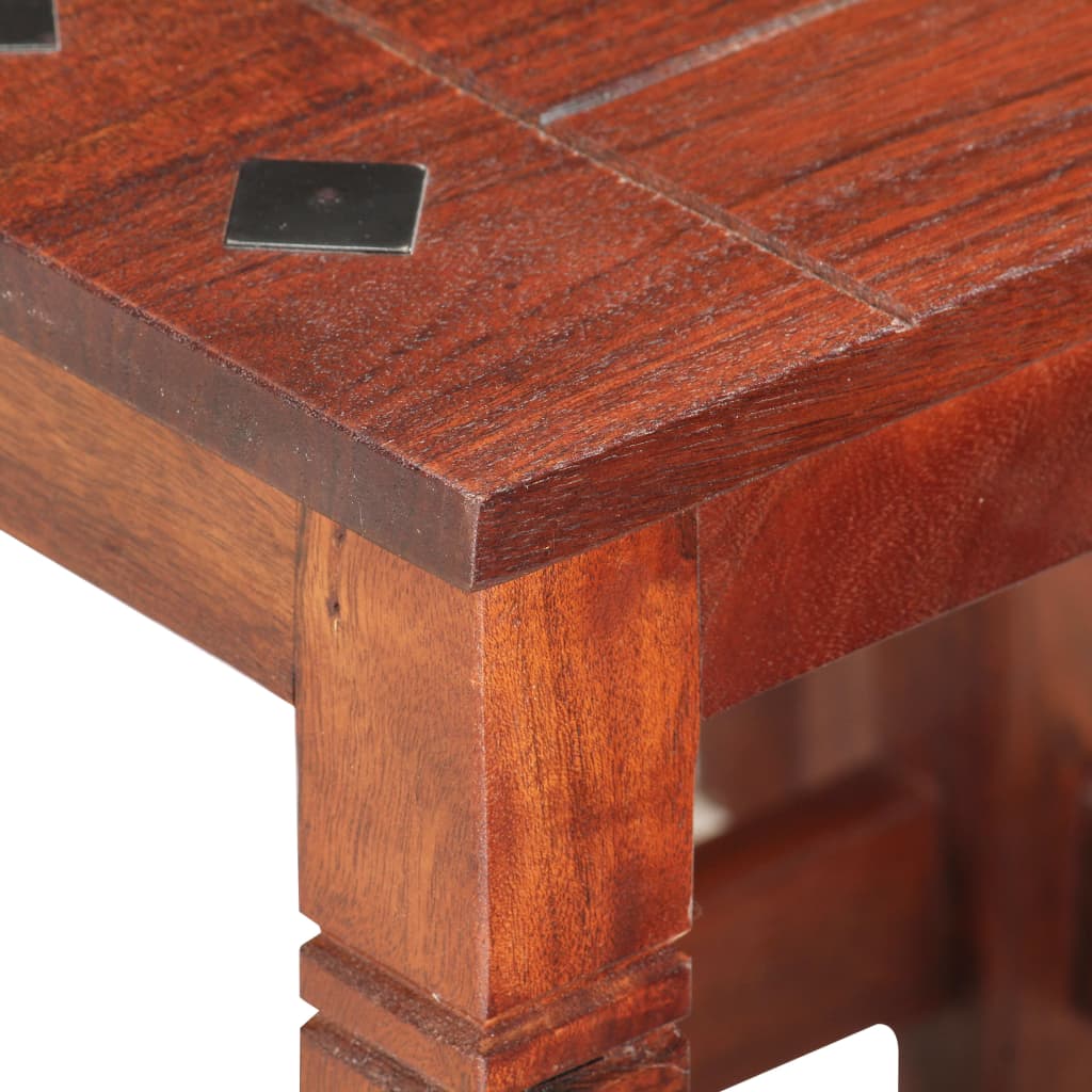 Nesting Tables 3 pcs Solid Acacia Wood