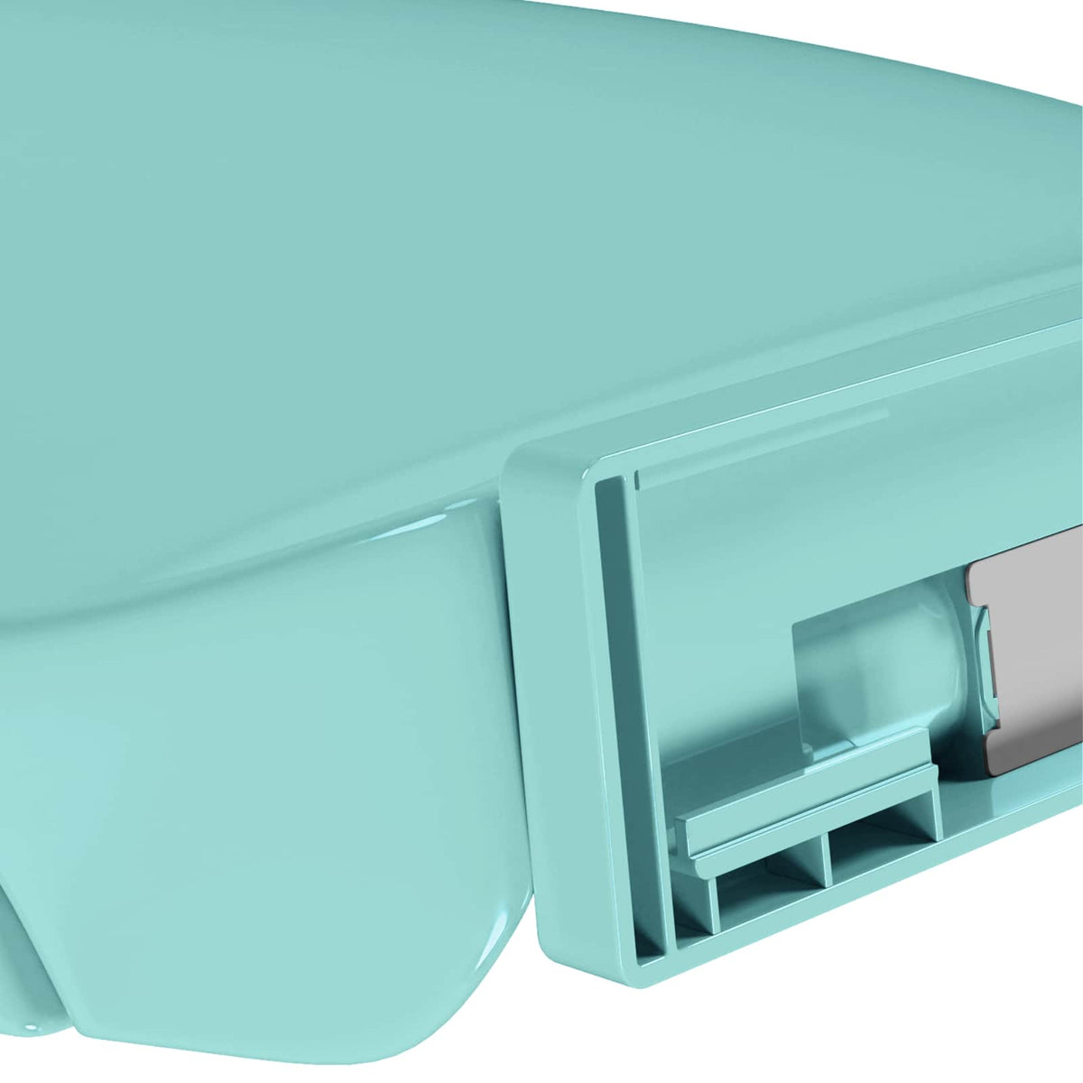 Soft-Close Toilet Seat Green Oval