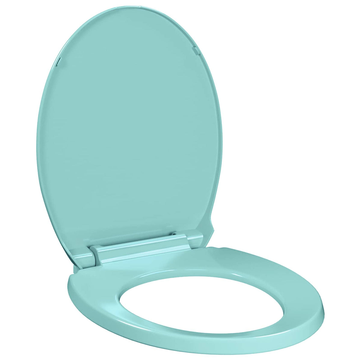 Soft-Close Toilet Seat Green Oval