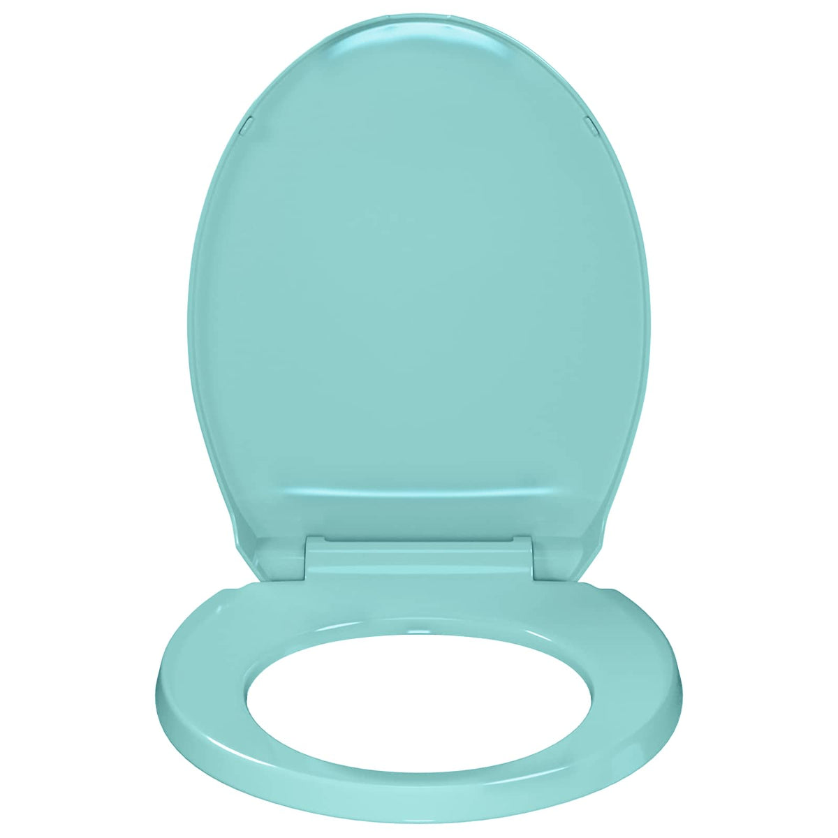Soft-Close Toilet Seat Green Oval