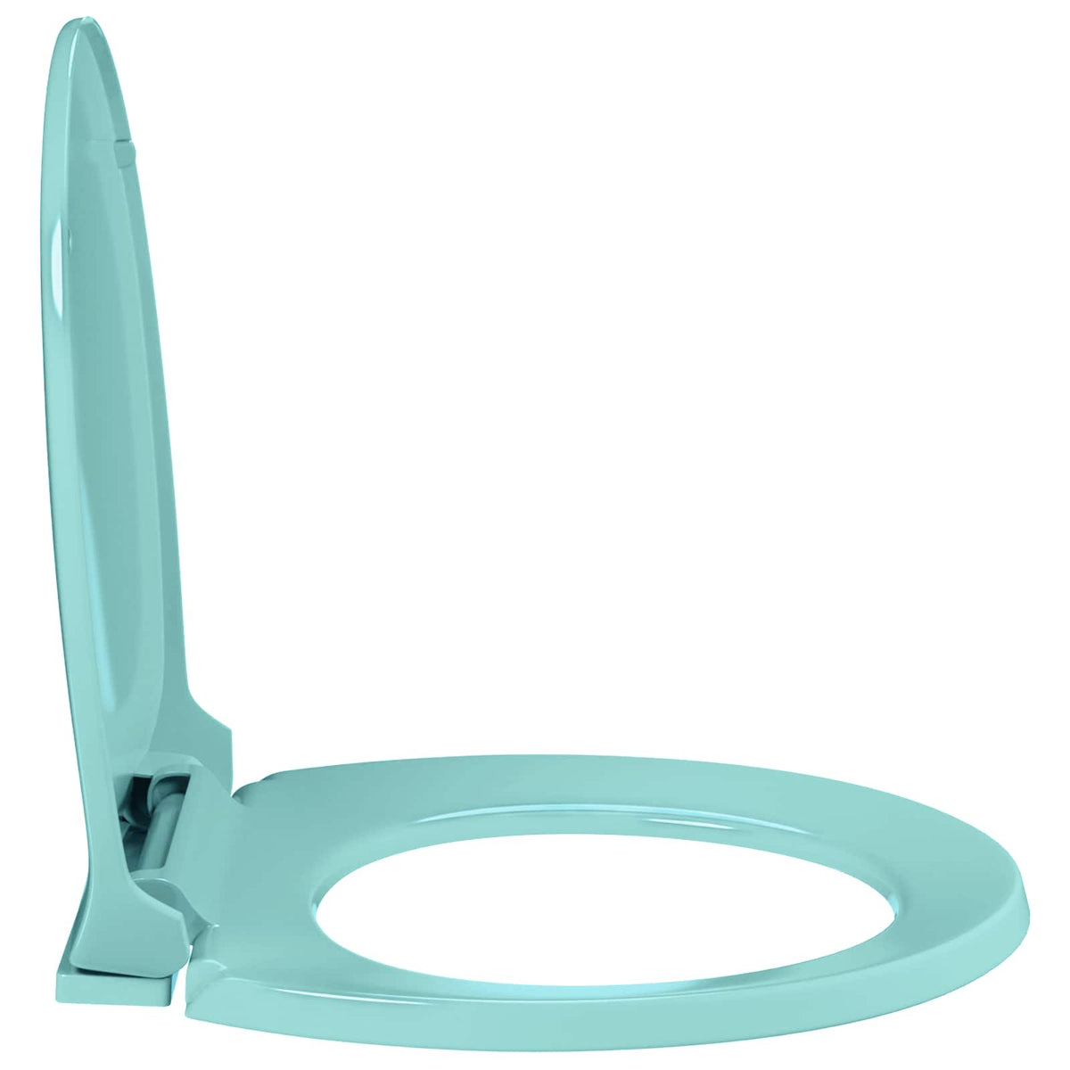 Soft-Close Toilet Seat Green Oval