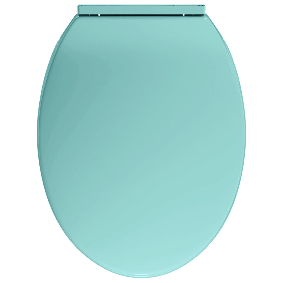 Soft-Close Toilet Seat Green Oval