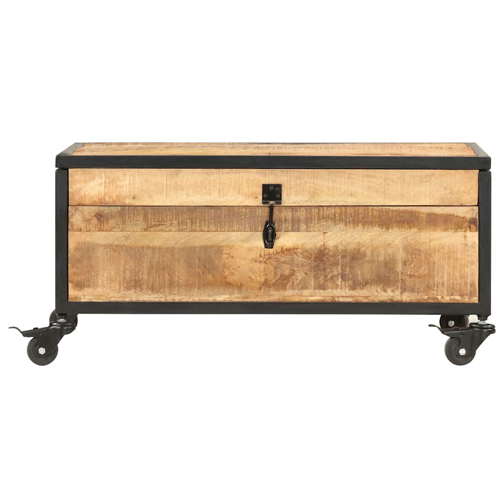 286378 vidaXL Coffee Table 70x50x33 cm Solid Mango Wood