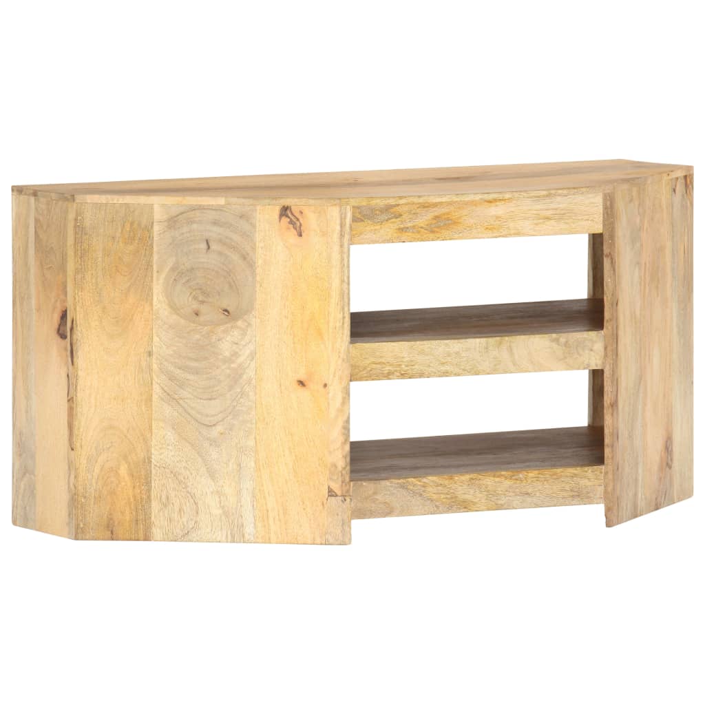 Corner TV Cabinet 90x45x45 cm Solid Mango Wood