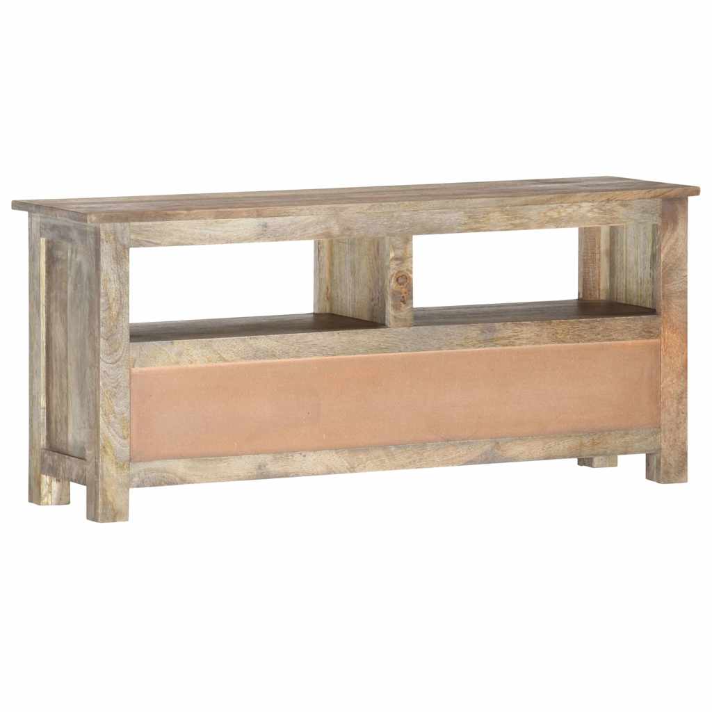 286384 vidaXL TV Cabinet 110x30x50 cm Solid Mango Wood