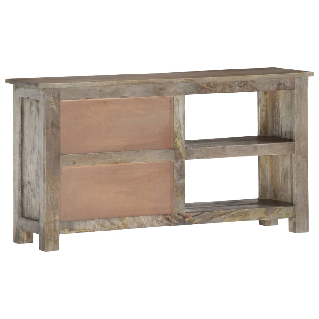 TV Cabinet 100x30x55 cm Solid Mango Wood