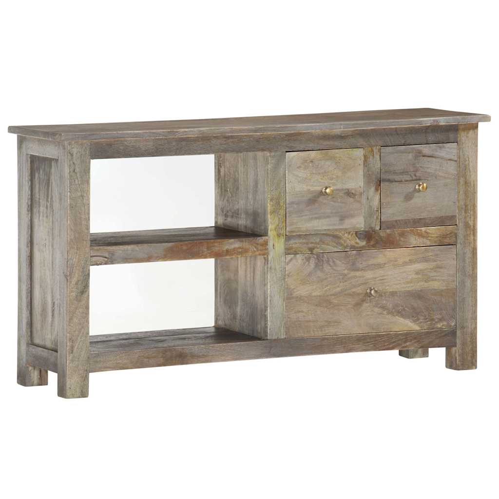 286385 vidaXL TV Cabinet 100x30x55 cm Solid Mango Wood