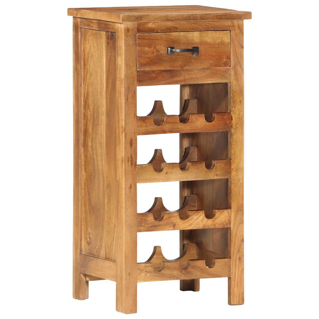 287482 vidaXL Wine Cabinet 40x30x80 cm Solid Acacia Wood