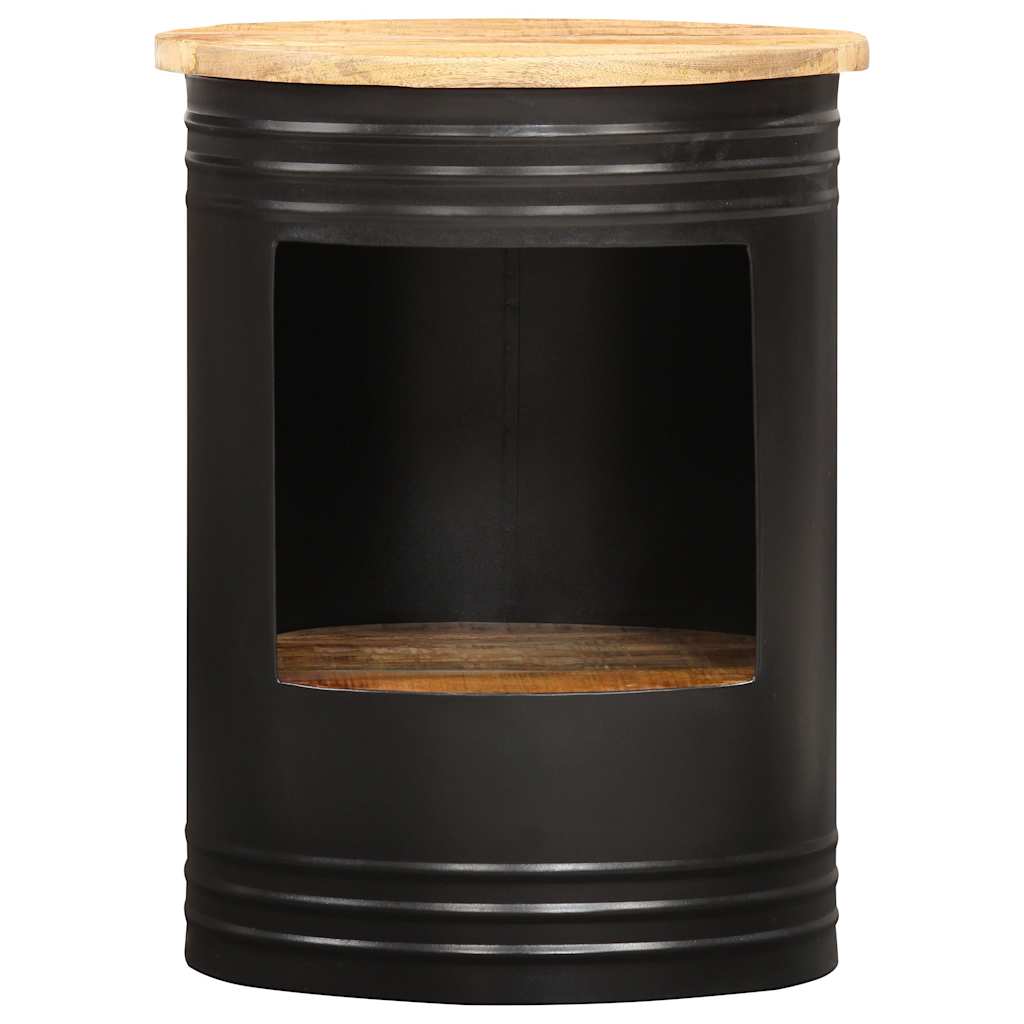 287487 vidaXL Coffee Table 43x55 cm Solid Mango Wood